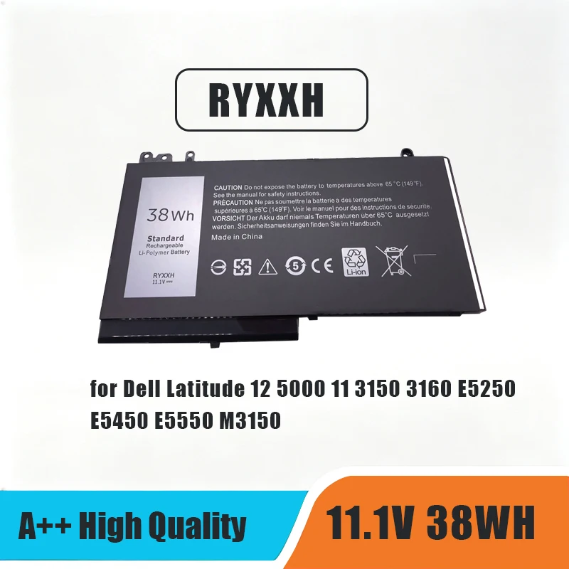 WHOLESALE New RYXXH Laptop Battery for Dell Latitude 12 5000 11 3150 3160 E5250 E5450 E5550 M3150 Series 09P4D2 9P4D2