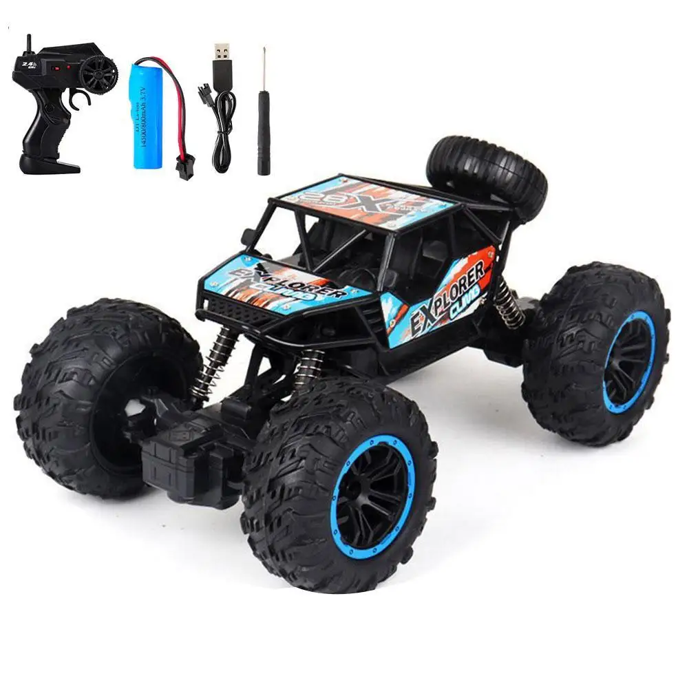 Kids Remote Control Truck Off-road Radio Control RC Car Remote Controlled Truck Toys For Boys Birthday Gift