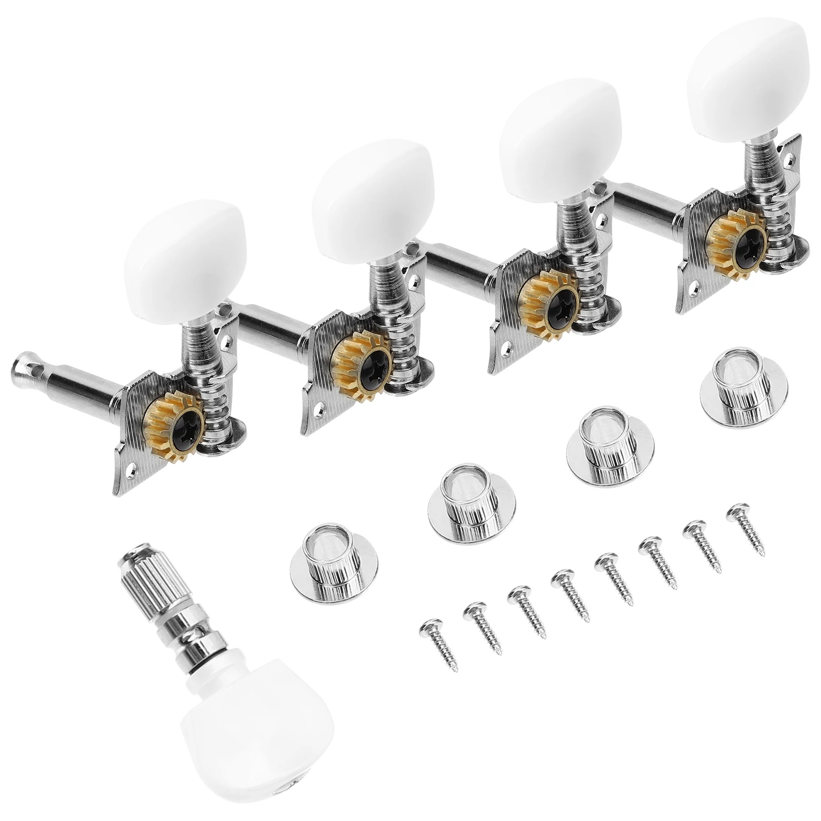 

Banjo String Tuning Pegs Zinc Alloy PVC Durable Rust Resistant Easy Install Classical Guitar Parts Machine Head String Key