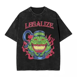 Legalize Pot Of cupiy magliette lavate Streetwear novità T-shirt Yu-Gi-Oh! Maglietta per uomo donna manica corta Harajuku estate