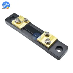 FL-2 External Shunt 50A 30A 20A 10A /75mV Current Meter Shunt Resistor For Ammeter Voltmeter Wattmeter