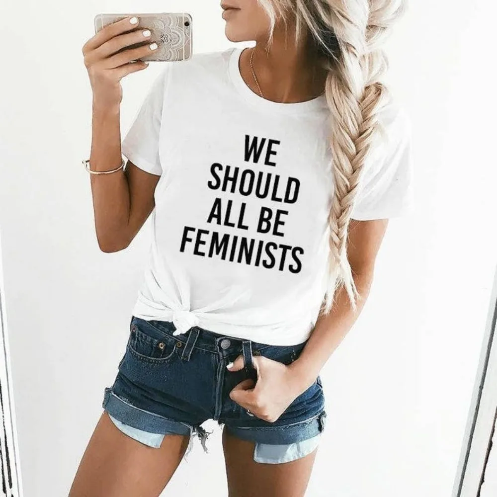 We Should All Be Feminists T-Shirt Activist Shirt Political Shirt Women's Unisex Tops Ladies Women Up Women's Right Clothes