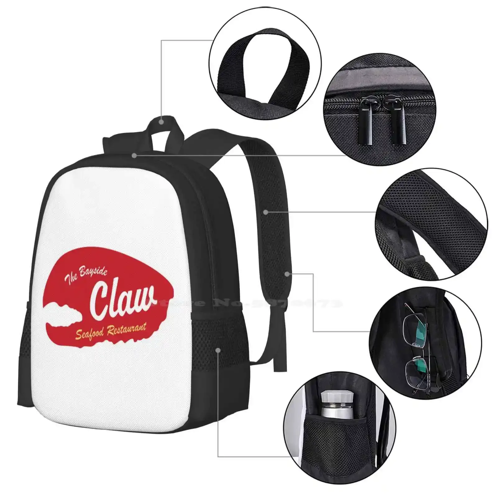 Cw نانسي درو "المخلب بايسايد" رائجة البيع حقيبة مدرسية على ظهره حقائب الموضة Cw نانسي درو بيس مارفن جورج مروحة Ace Ned #4