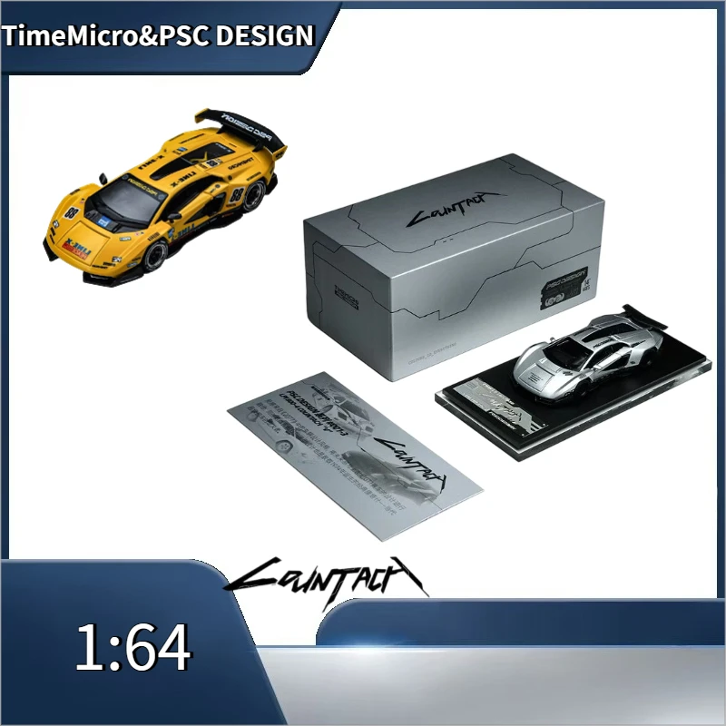 TimeMicro & PSC DESIGN 1:64 Kontash, modèle en alliage moulé sous pression, jouet pour garçons, objet de collection pour adultes, cadeau créatif festif.