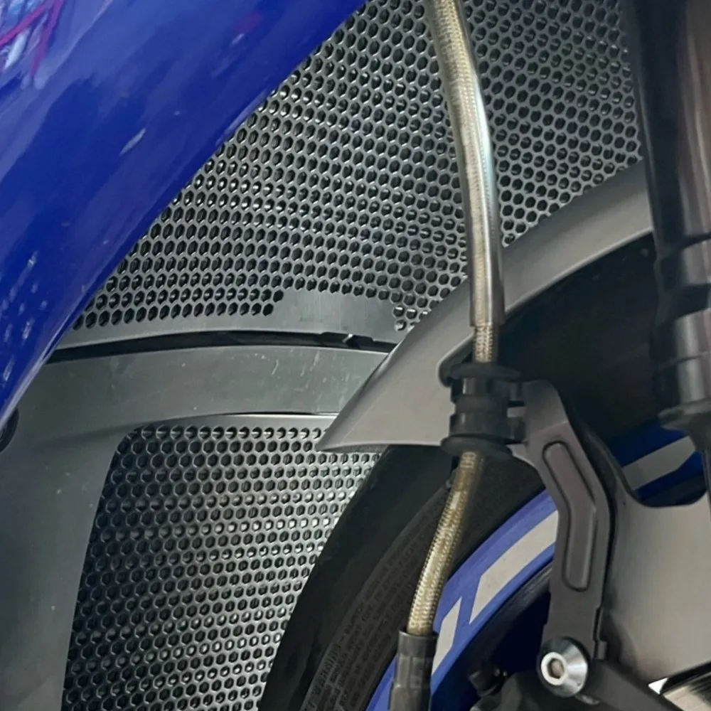 Para yamaha YZF-R1 YZF-R1M yzfr1 yzfr1m yzfr1s yzf r1/r1m/r1s 2015 2016 2017 2018-2025 grade de radiador guarda protetor capa