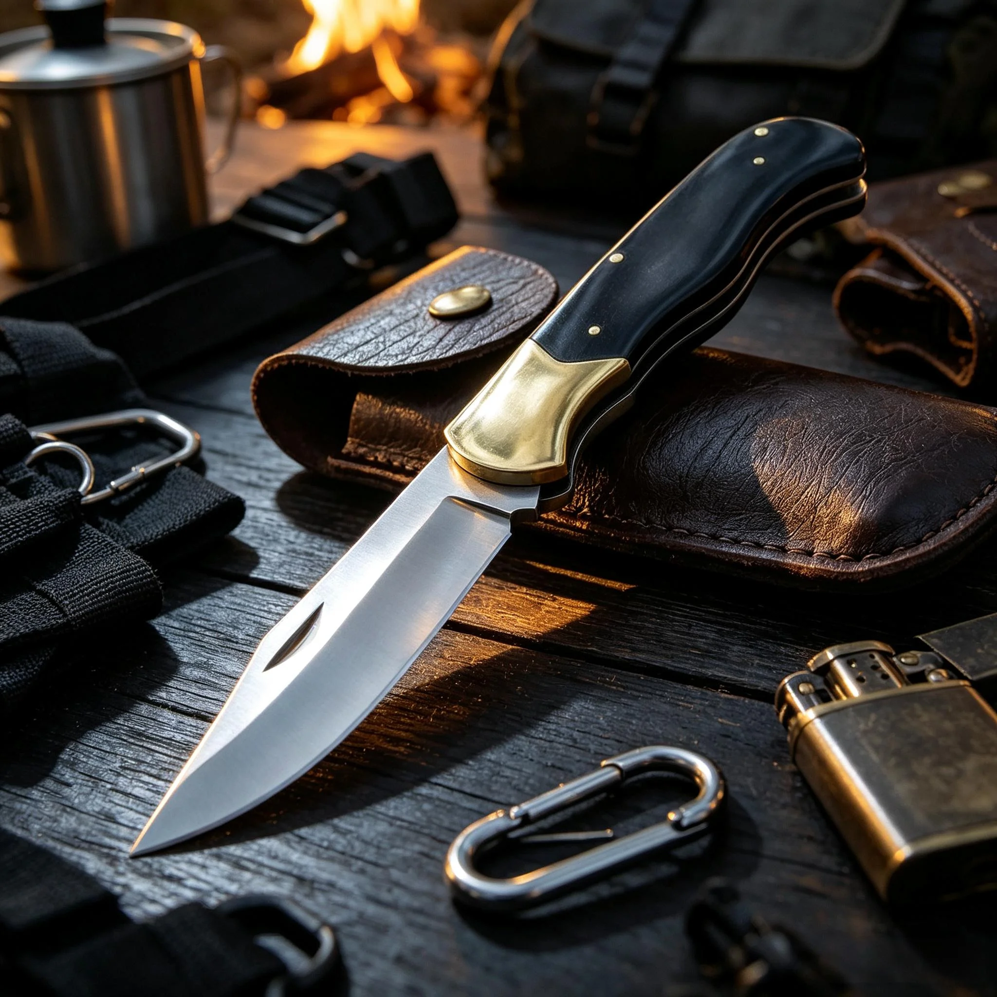 Everyday Carry (Edc) Knife - Zakmes voor dagelijks gebruik, kampeermes, survivalmes,