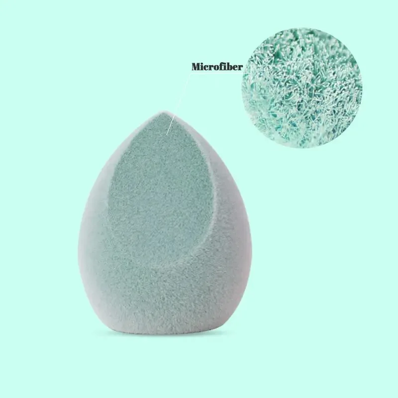 Veludo reunindo beleza ovo para liquidificador, maquiagem, microfibra, logotipo personalizado, atacado