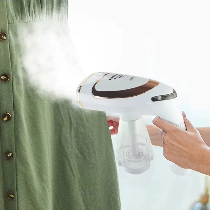 وعاء حديد للملابس بالبخار قابل للطي يدويًا بقوة 1600 وات