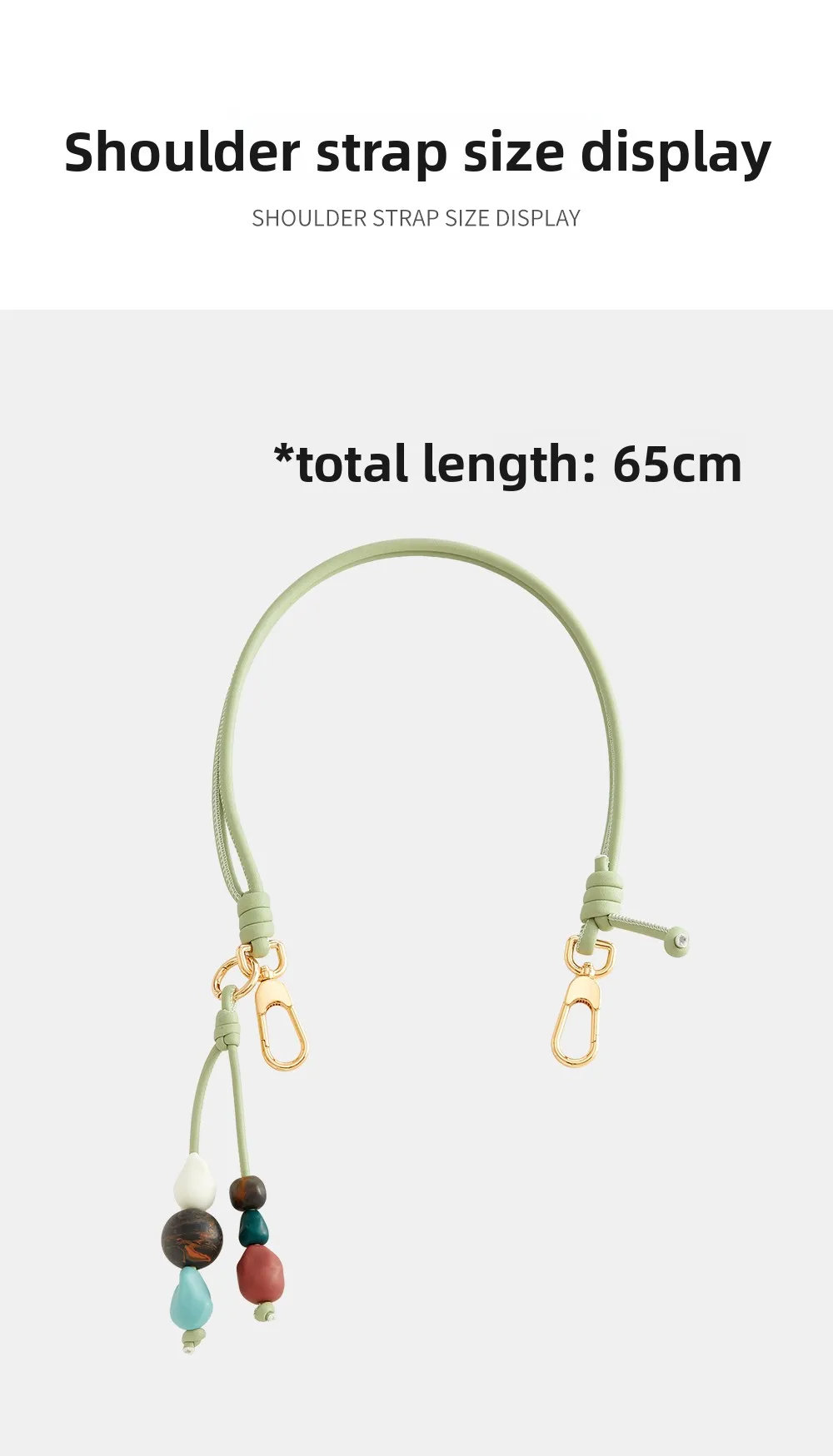 Straw Bag Beaded Shoulder Strap For Longchamp Mini Durable Fashion Gift Good Quality Bag Modification Bag Accessories