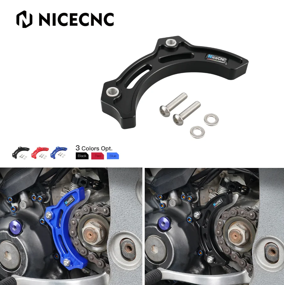 

NiceCNC ATV for Yamaha YFZ450R YFZ 450R 2009-2024 2021 Sprocket Cover Guard Case Saver Premium nylon Replacement Accessories