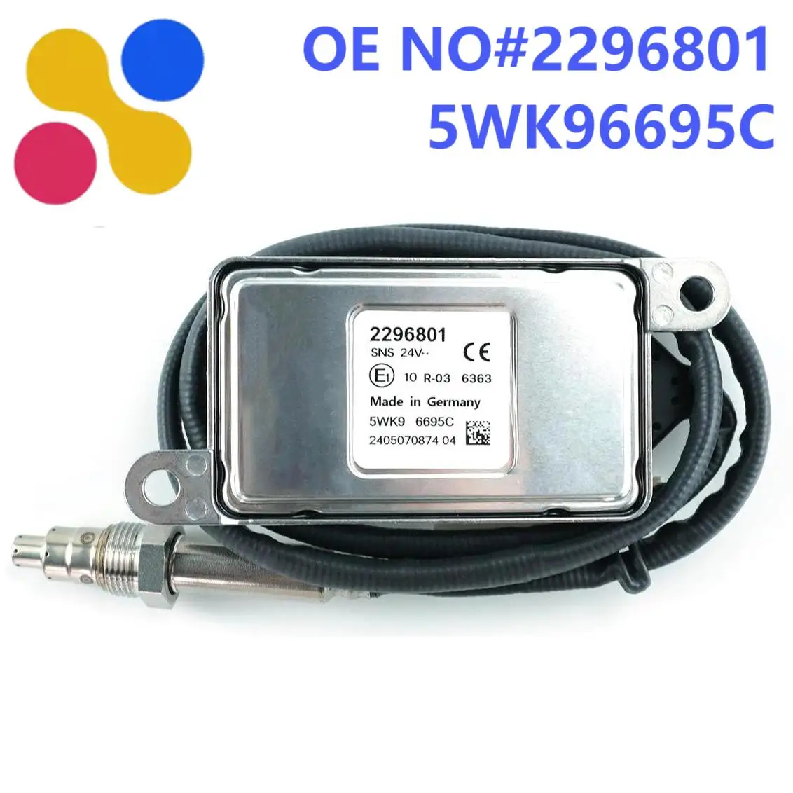 جودة عالية جديد 24 فولت 5WK9 6695C 2296801 5WK96695C مستشعر نيتروجين نوكس لشاحنات سكانيا حافلة مدرب