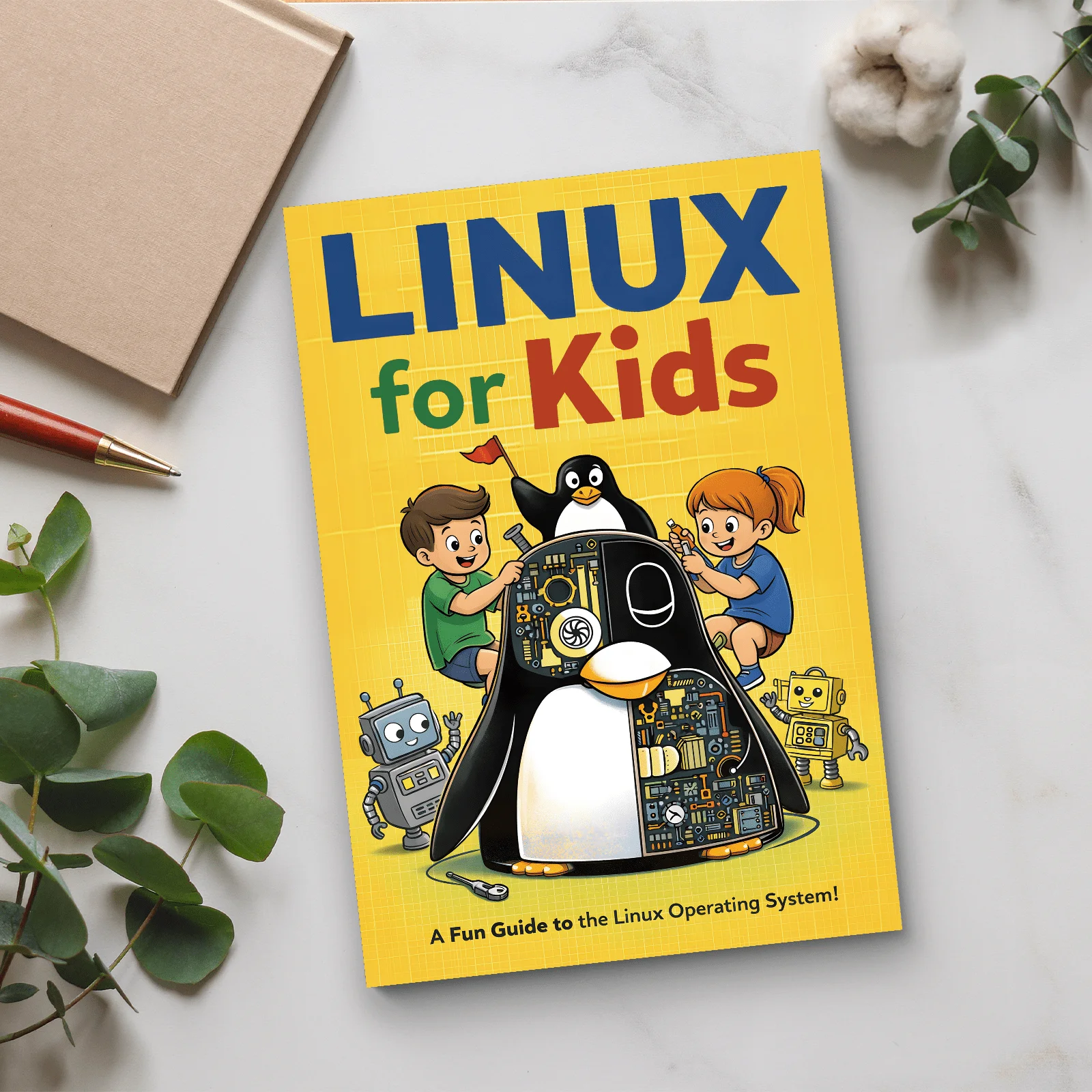 Immagine 4: Linux per bambini: una guida divertente per principianti all'operating system Linux |   Comandi, elementi base del terminale, file e permessi