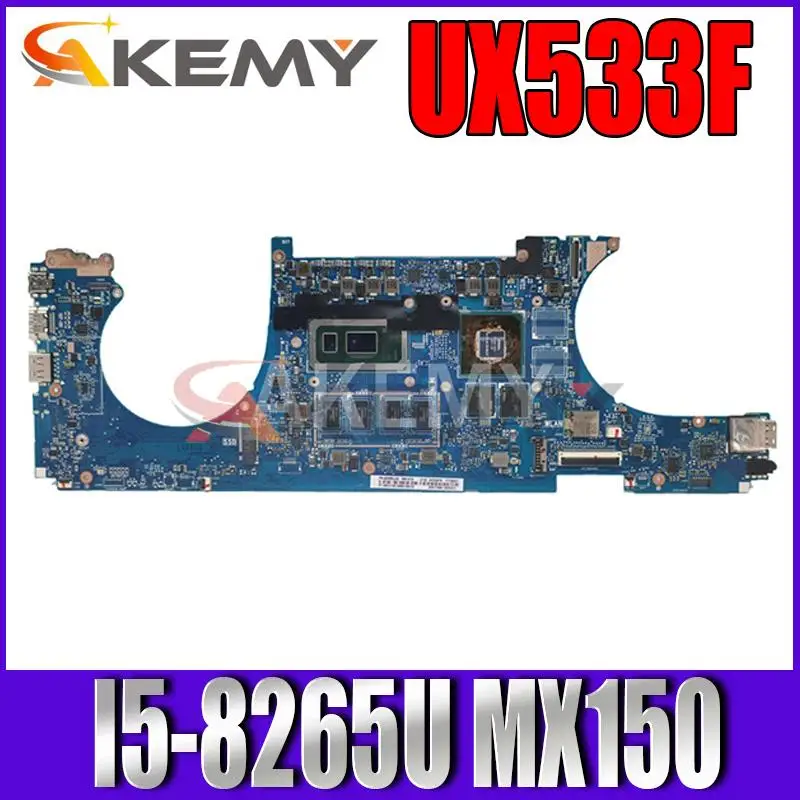 

For ASUS ZenBook UX533FN UX533F UX533FD UX533 Laotop Motherboard UX533FD Mainboard MX150 GTX1050 GPU I5 I7 CPU 8GB 16GB RAM