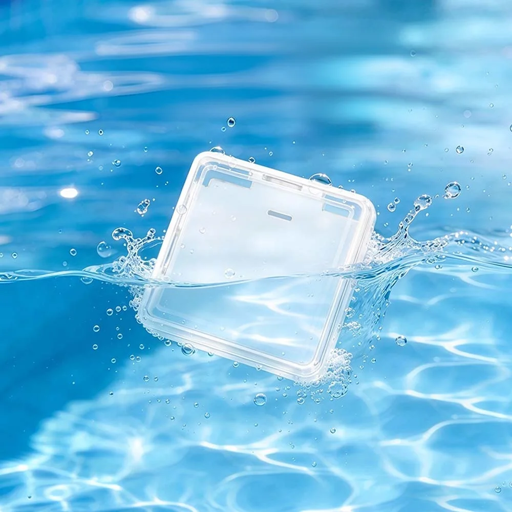 Clear Case for Anbernic RG ROTATE, Dustproof Protective Cover Storage Box Transparent Case
