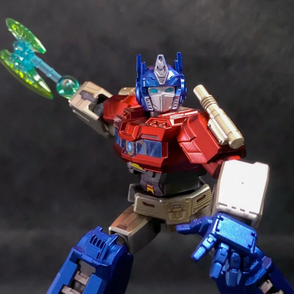 Optimus Prime figura de acción Bruco bloque de construcción hombre Transformers Legend Edition montaje coleccionable decoración de escritorio regalos para niños