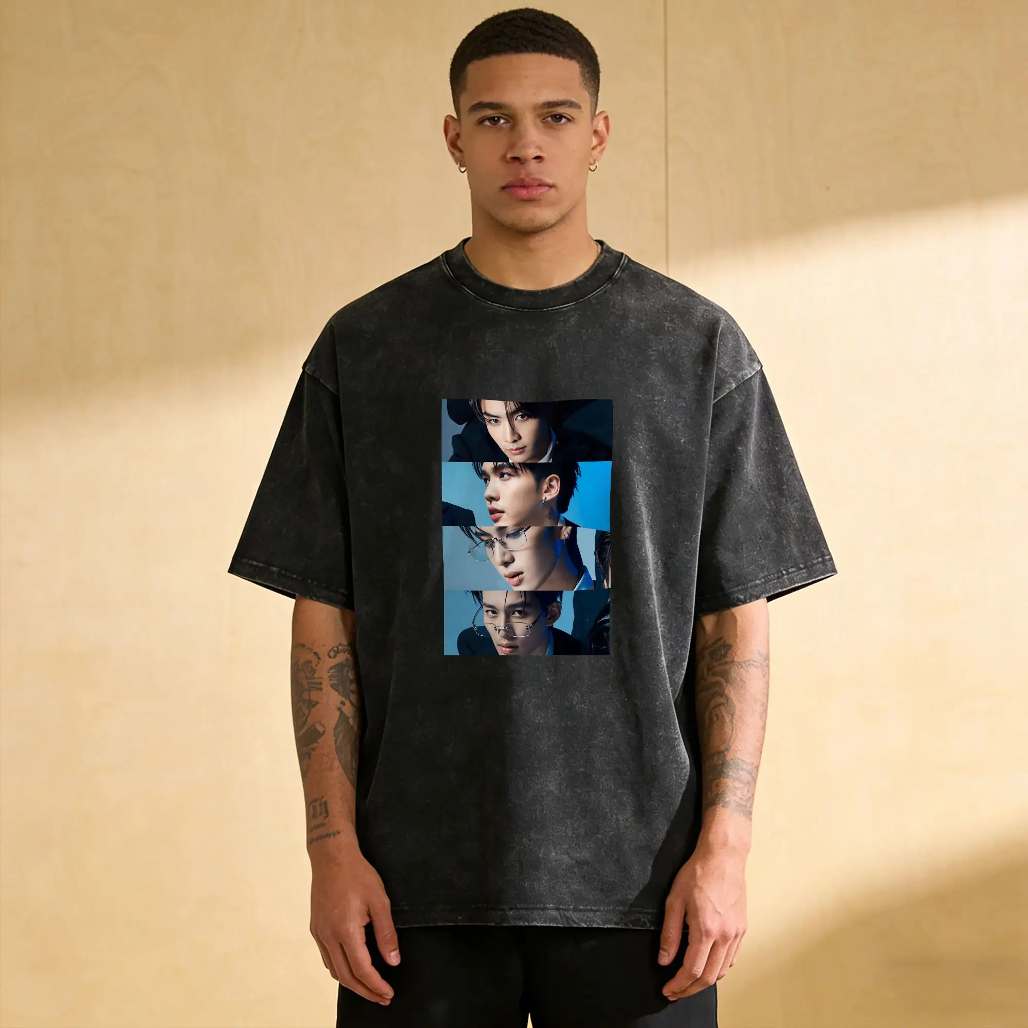 Men Thai BL Drama Featuring GMMTV Characters JASPER T Shirts  Tops Summer Streetwear Short Sleeve Casual Tshirt Dropshipping