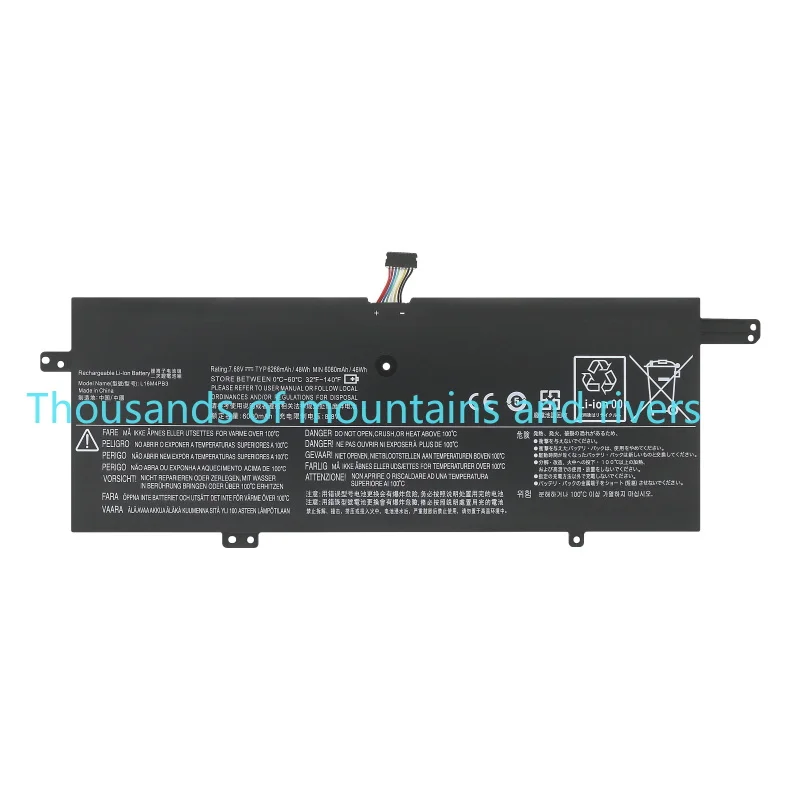 

KingSener L16C4PB3 Laptop Battery For Lenovo IdeaPad 720S-13ARR 720S-13IKB Series L16M4PB3 L16L4PB3 7.68V 268mAh Free Tools