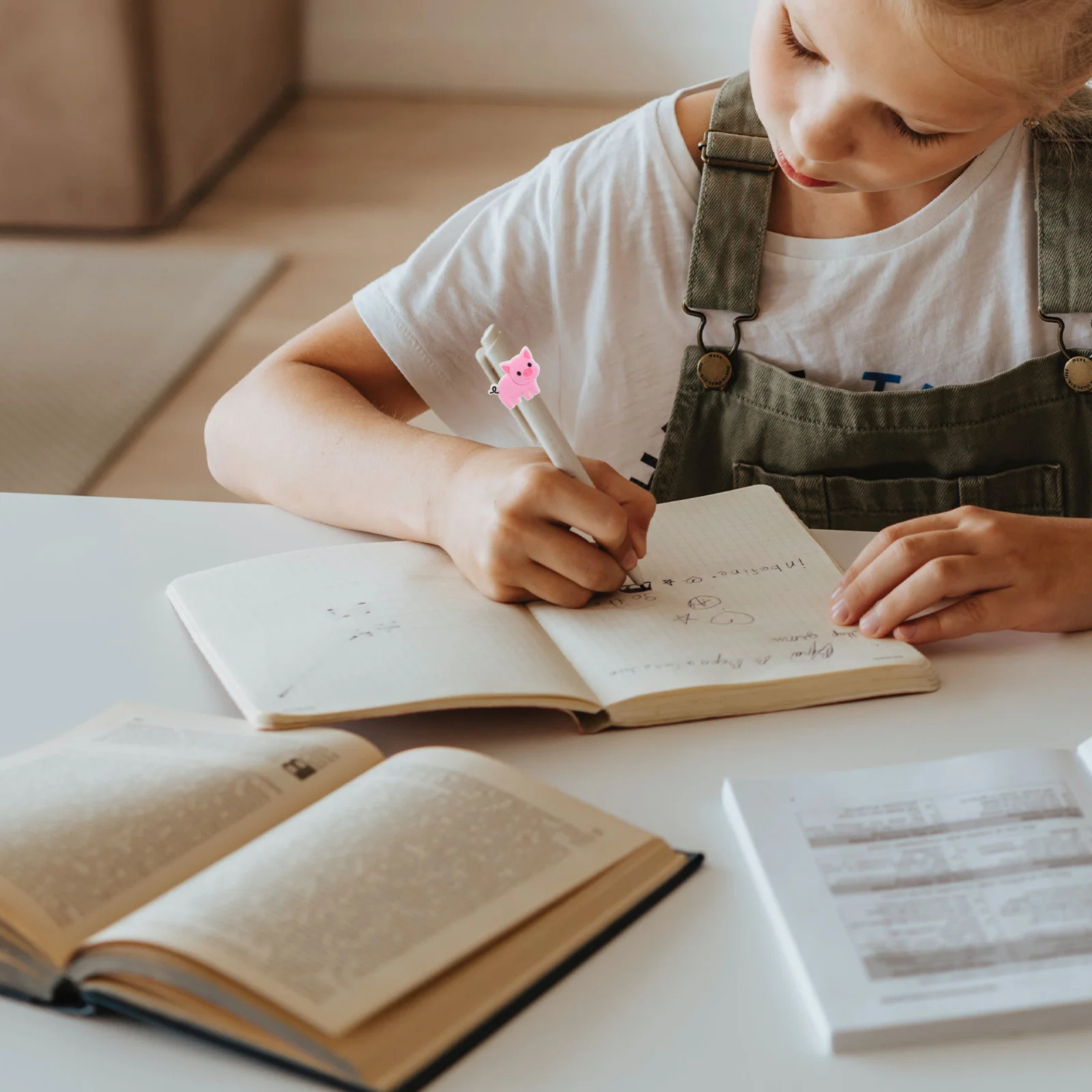 

20 шт. зажим для карандашей на топпере, милые декоративные зажимы для наградов, подвески для классной комнаты