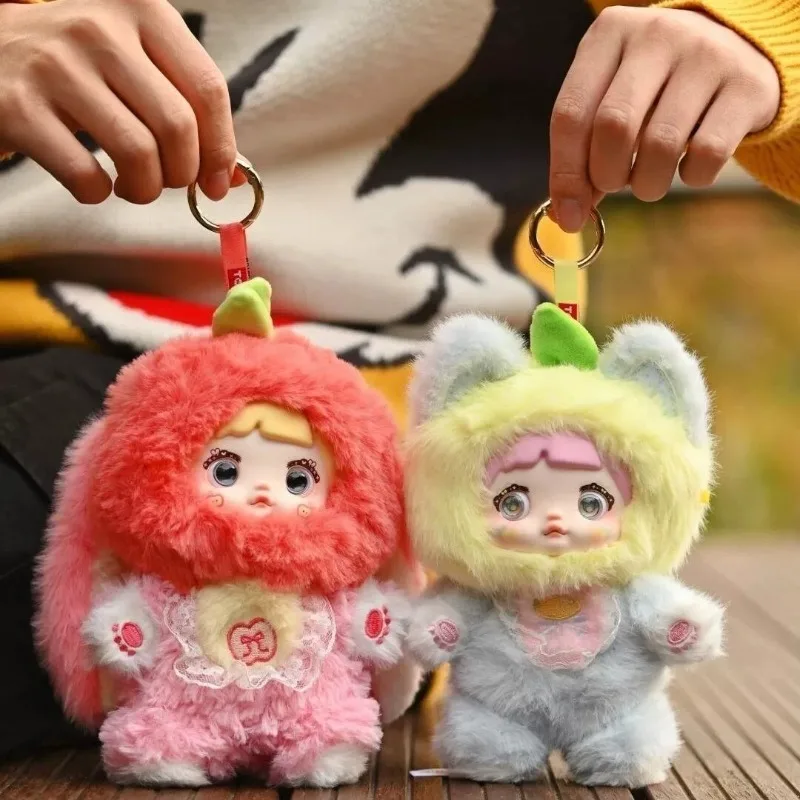 Nommi baru, seri boneka kartun blind box yang sangat menarik, gantungan ransel dekoratif, kotak kejutan misterius, hadiah trendi