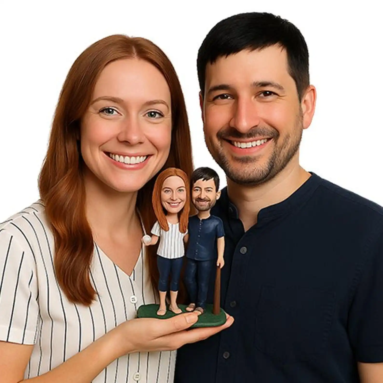 Custom Bobblehead Figures Custom Bobblehead Figurines Clay Figurine Personalized Figure From Photo For Him Her Keepsake Decor