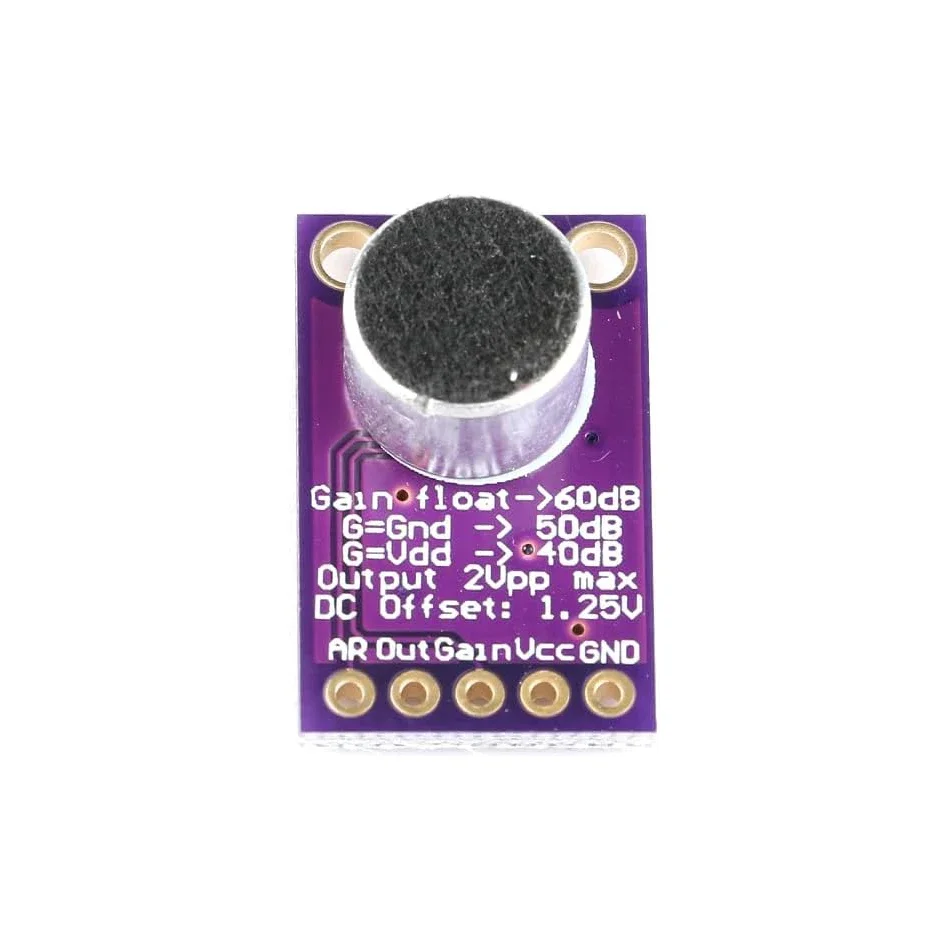 MAX9814 Microphone Amplifier Module Electret Microphone Amplifier Module MIC Microphone Sound Amplification Microphone Head