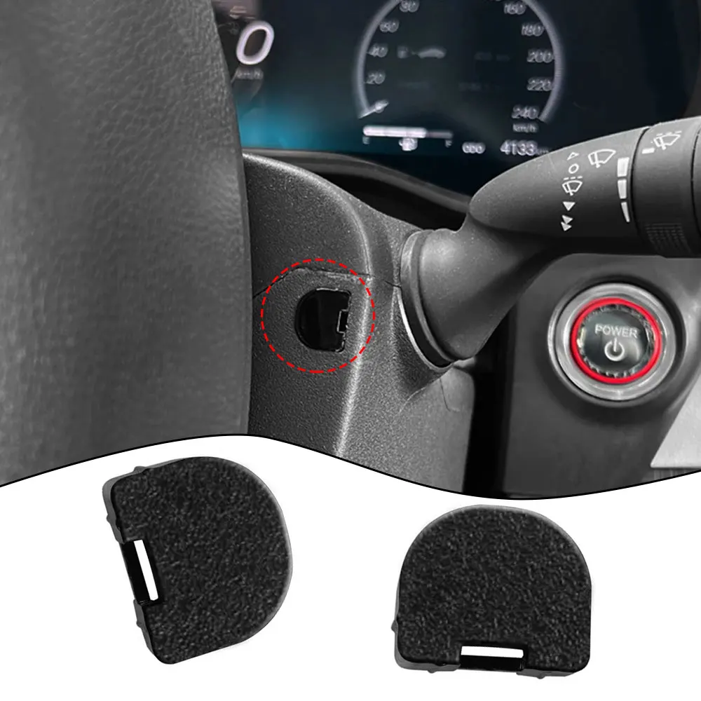 Accesorios de modificación para volante de coche, cubierta protectora de tornillo para Toyota Sienna Granvia 2022 2023, estilo Interior, 2 uds.