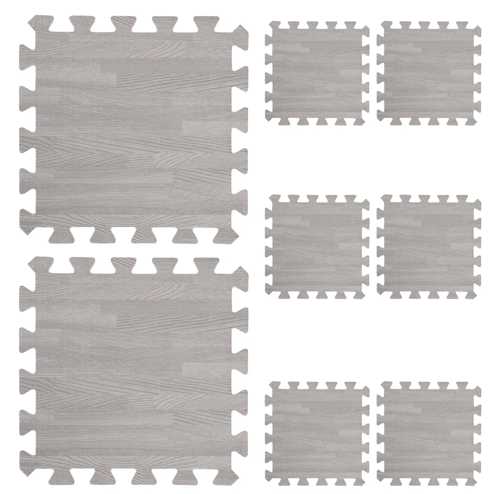 8pcs Thickened Foam Puzzle Mat Soft Non-Slip Interlocking Floor Mats For Kids Baby Crawling Play Gym Exercise Home Use Portable