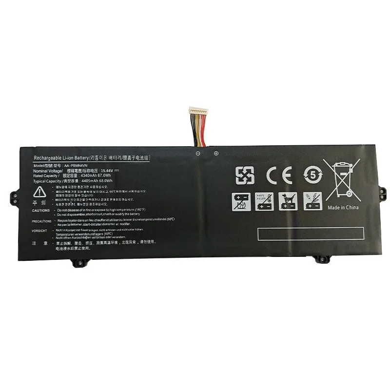 AA-PBMN4VN 15.44V 4340mAh 67Wh Replacement Laptop Battery for Samsung Galaxy Book Pro 360 15