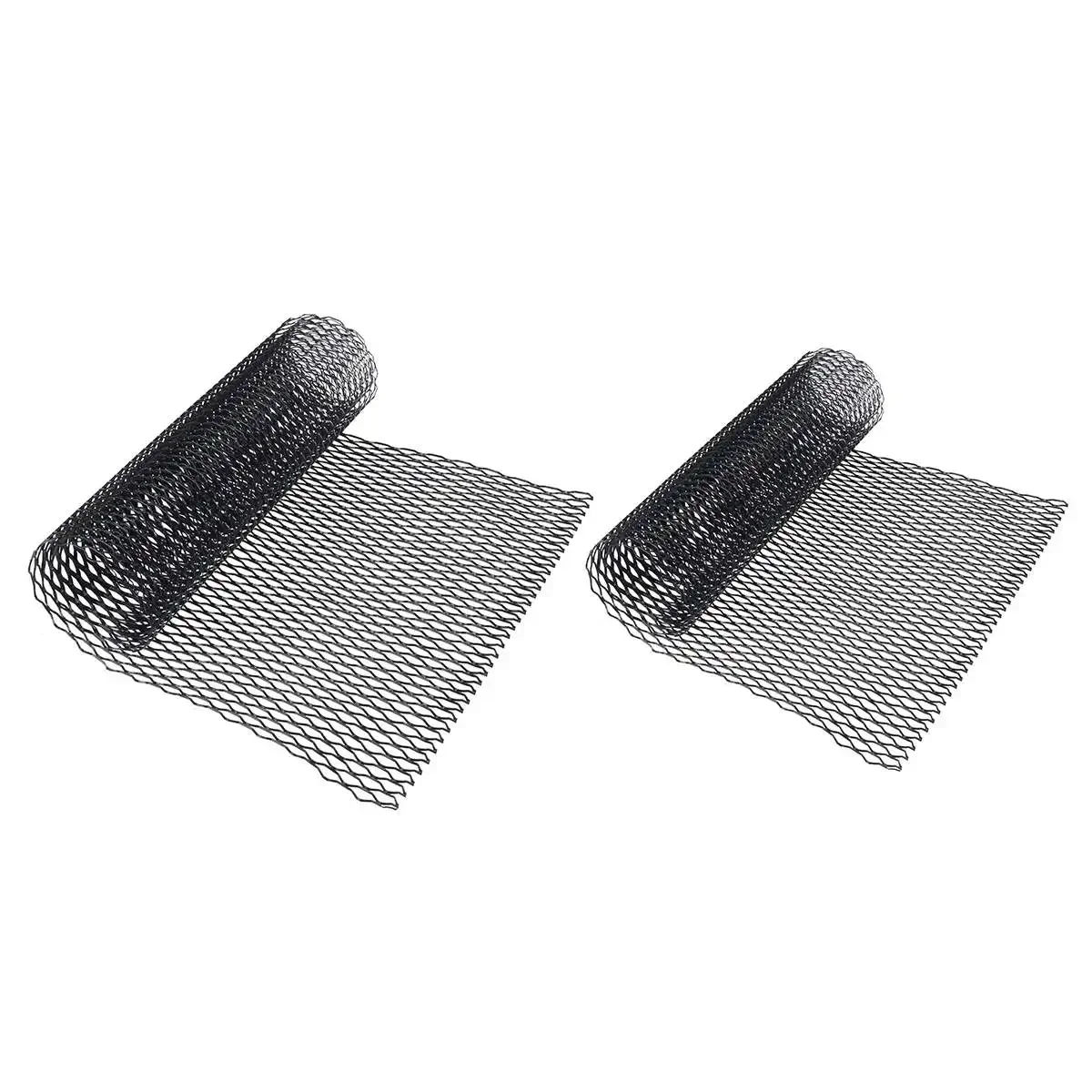 100x30/120x40cm Aluminium Car-styling Grill Net Mesh Racing Grill Cover Bumper Hood Vent Grille Net Universal