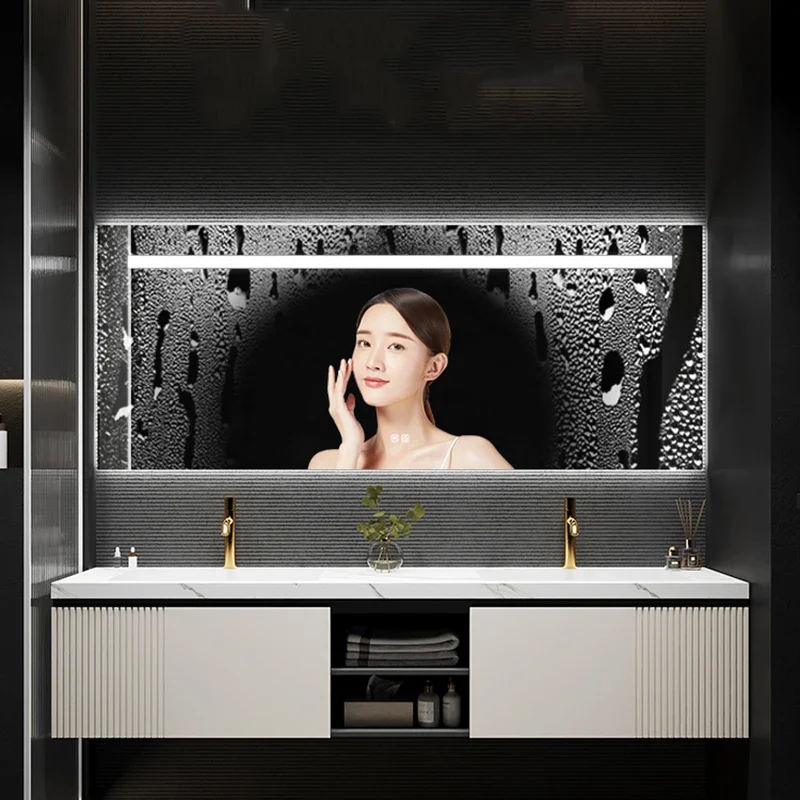 Bathroom Jewelry Mirror Cabinets Luxury Makeup Led Smart Wall Mirror Cabinets Organizer Armarios Empotrados Home Furniture