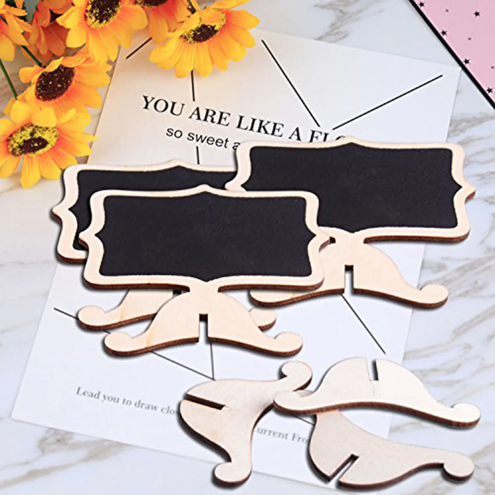 14pcs Mini Blackboard With Stand Lightweight For Wedding Party Table Number Sign Christmas Decor Menu Board