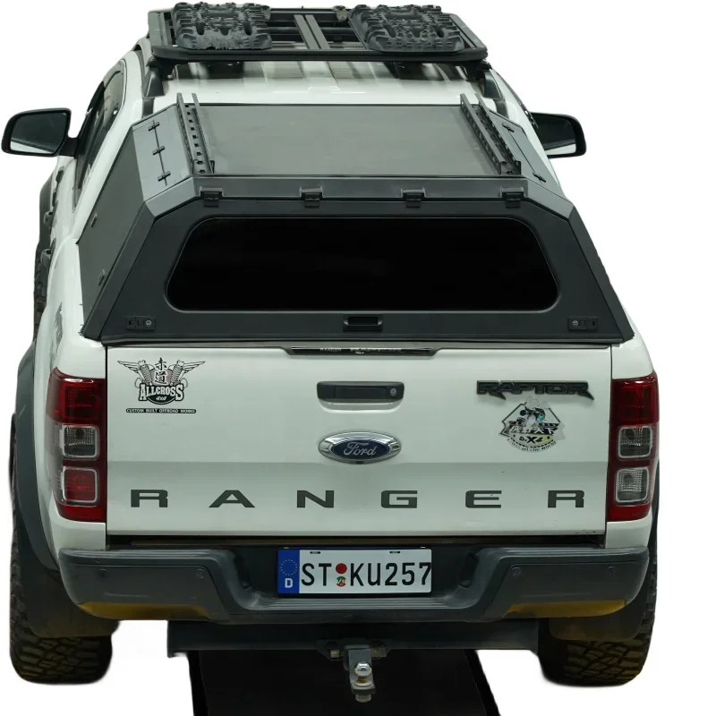 Ford Ranger F150 Custom 4x4 รถกระบะเหล็กกันน้ํา Hardtop Camper Tundra Truck Canopy