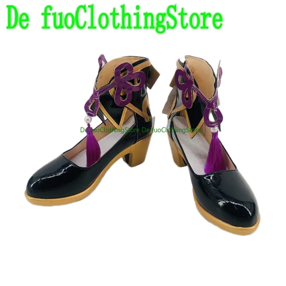 

DefuoClothing Honkai Star Rail Fu Xuan Обувь для косплея Аниме Сапоги Аниме Игры Ролевая обувь и ботинки Хэллоуин Вечеринка