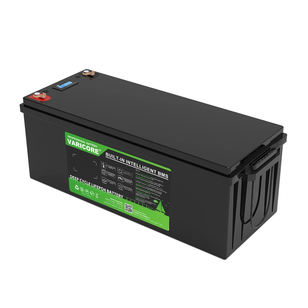 24V 300Ah 8 스트링 LiFePO4 배터리 팩 29.2v 리튬 철 인산염 태양 에너지 저장 캠핑 배터리 세금 무료 VariCore