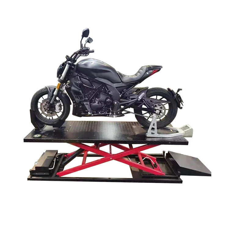 

Hot Sale 700kg Hydraulic Motorcycle Lift With Factory Price