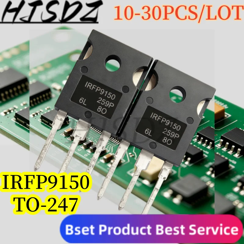 【10-30PCS/LOT】 IRFP9150  TO-247 25A 100V P-Channel Power MOSFET