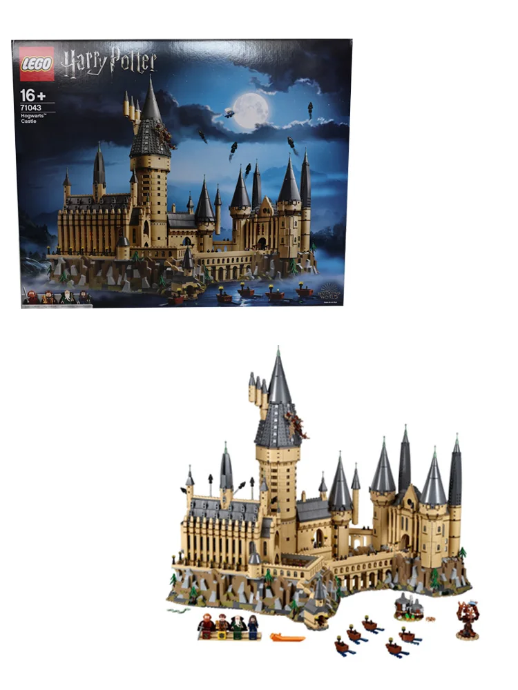 LEGO 71043 Harry Potter Hogwarts Castle Model, Harry Potter Character Architecture Kit (Luxury Package Collection Edition)