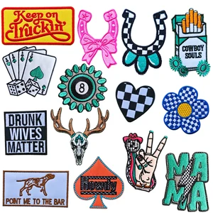 شارة تطريز لاصقة ، إكسسوارات شارة الملابس ، بقع مكواة أفضل 10 شارات مطرزة من Nike مبيعا - رقم 6