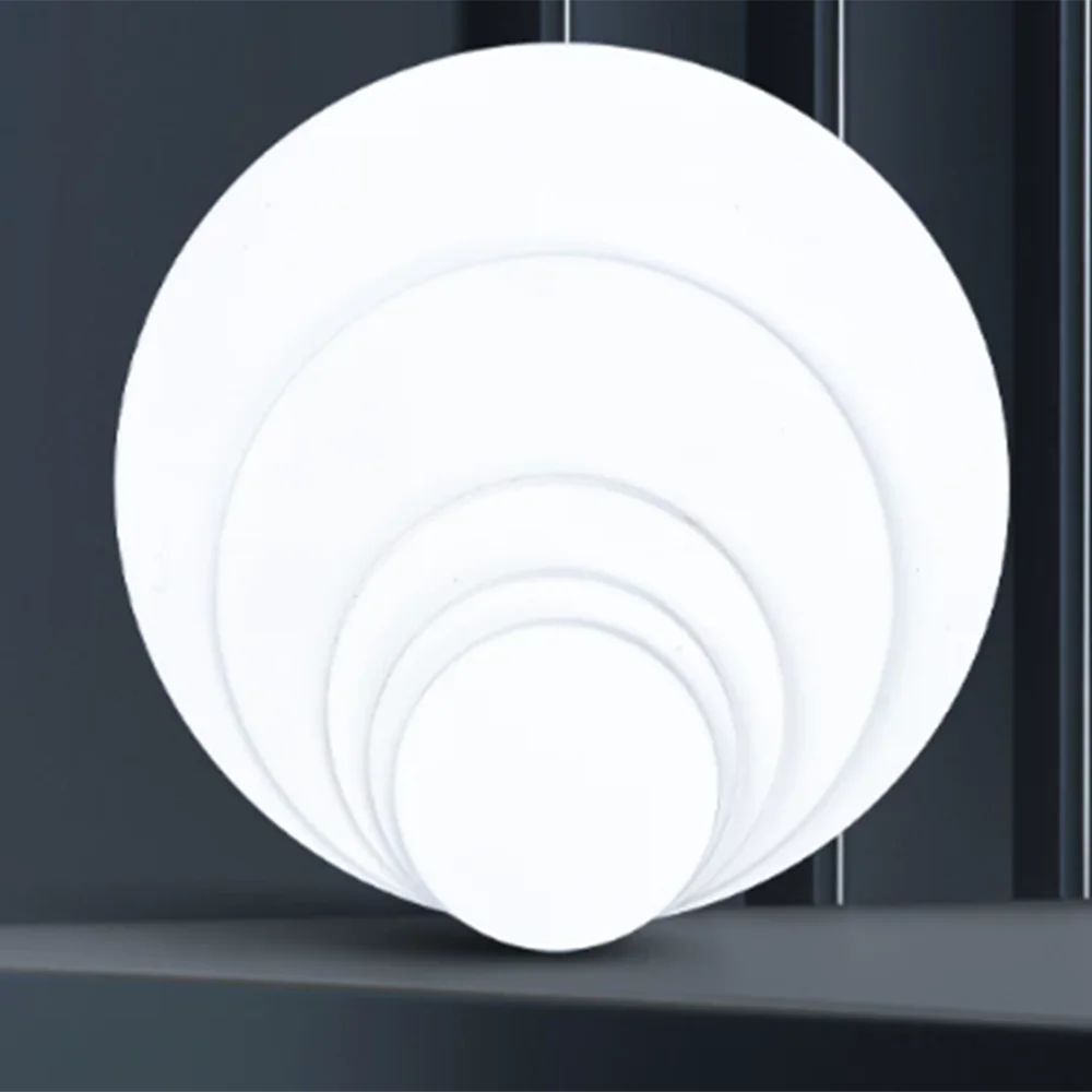 96% Alumina Ceramic Disc Sheet Thick 0.5-20mm High Temp Insulation Cooling Gasket Plate Heat Resistant Industrial Ceramic Washer