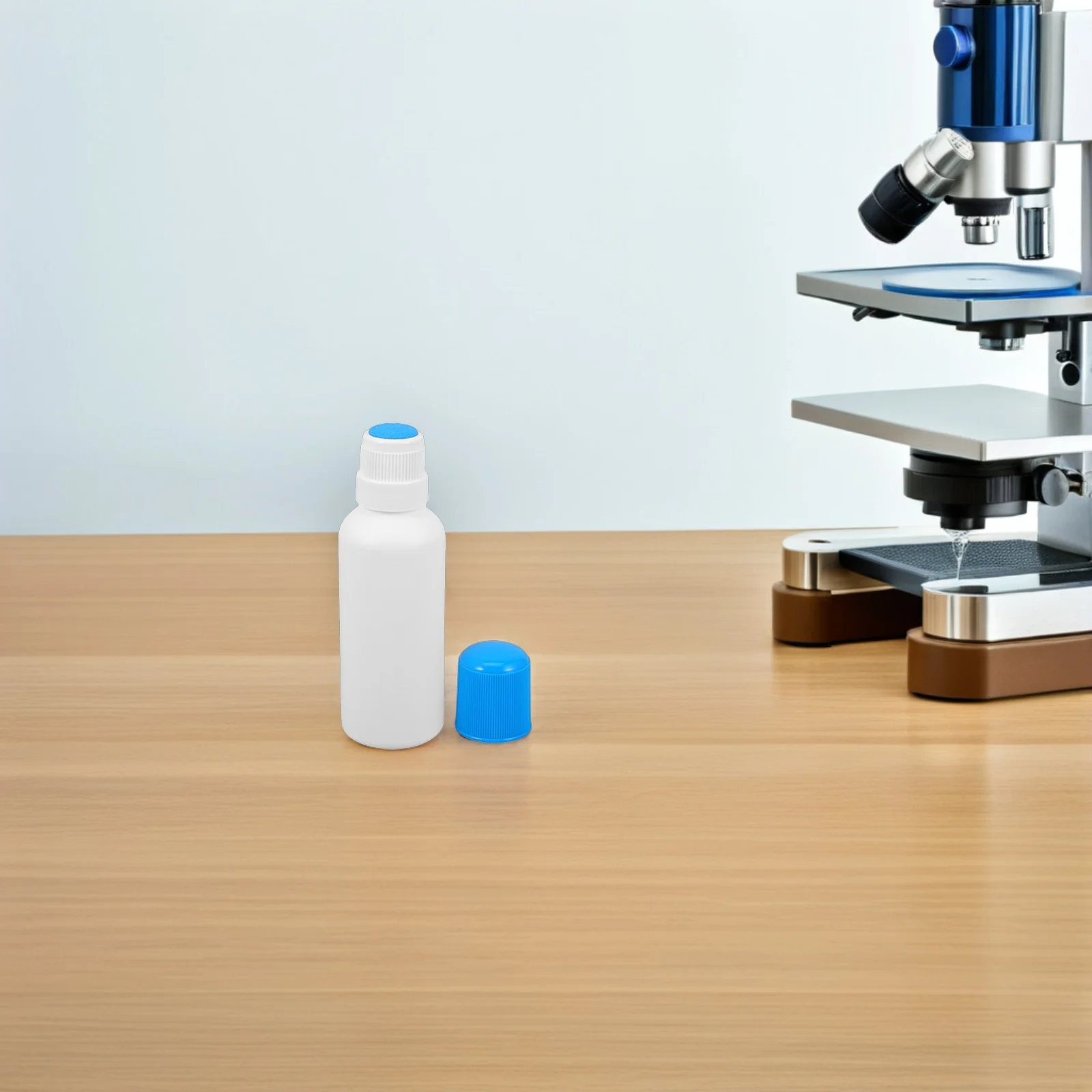 4 stuks 100 ml sponskop applicatorfles lekvrij duurzaam plastic voor kunst cosmetica medicatie essentiële oliën