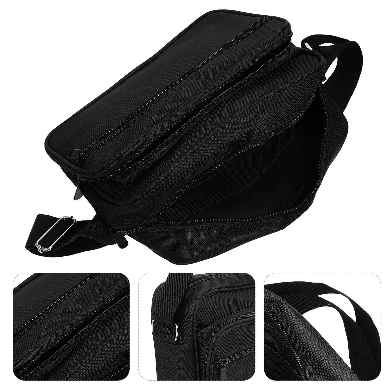 Canvas Tool Bag Electrician Craftsman Shoulder Maintenance Organizer Backpack Indoor Repairing Crossbody Storage