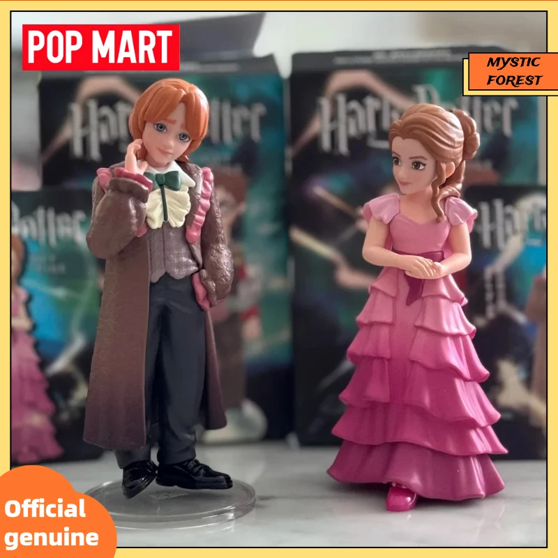 

В наличии POP MART Гарри Поттер и кубок огня, серия слепая коробка, украшения, загадочная коробка, модная игрушка, декор для рабочего стола, подарок