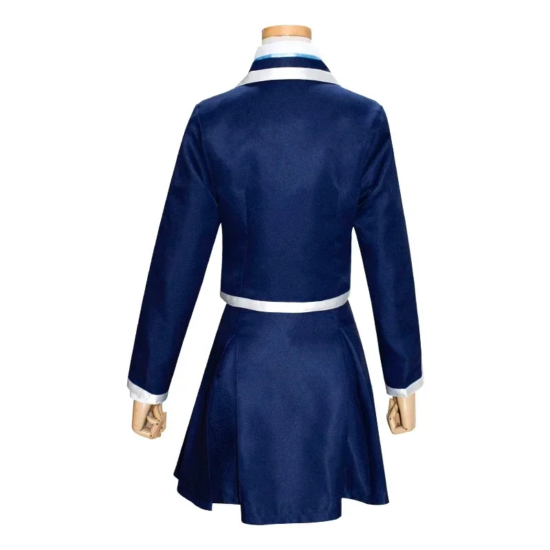 Sword Art Online SAO Yuuki Asuna School Uniform Coat Shirt Skirt Anime Outfit Cosplay Costumes
