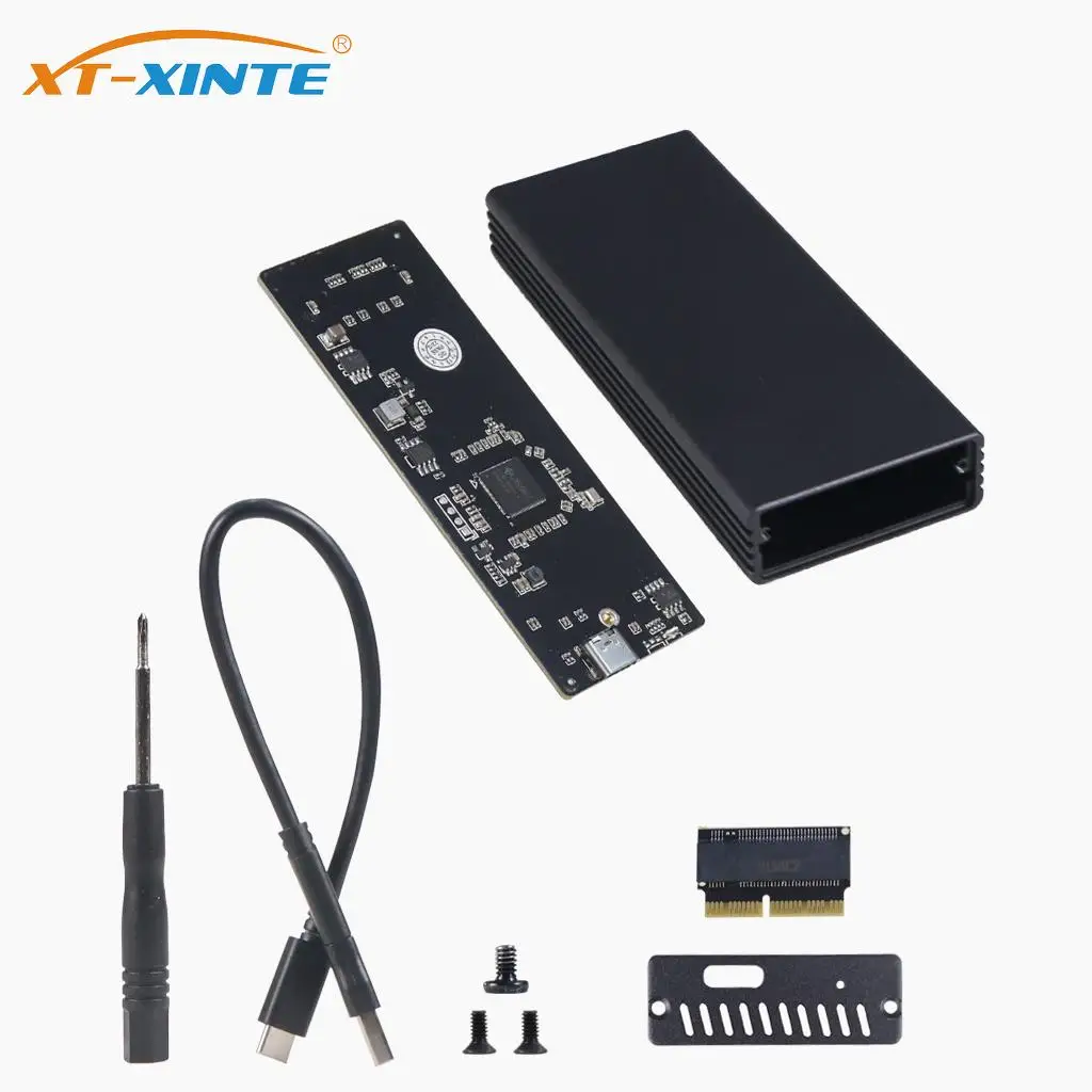 

XT-XINTE обновленный алюминиевый Type-C USB-C до 16 + 12 Pin Мобильный Корпус для жесткого диска Air Pro 2013 2014 2015 2016 SSD портативный чехол