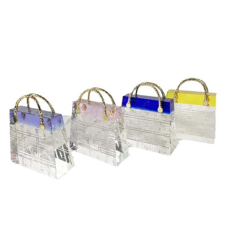 Modern crystal glass animal ornament model room living room entrance artwork hotel villa soft decoration