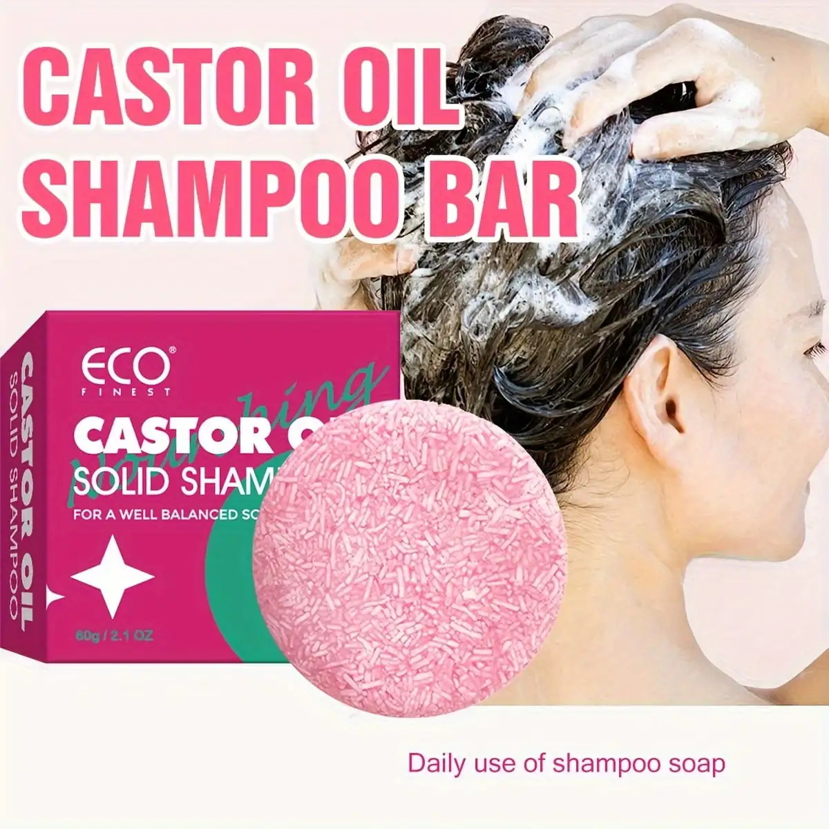 

Шампунь с касторовым маслом, увлажняющий и восстанавливающий, с натуральным ароматом, стойкий аромат, освежающий и регулирующий жирность волос.