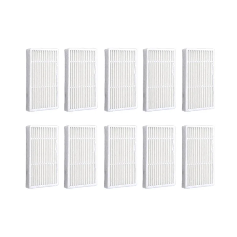 The New 10PCS Spare Parts HEPA Filters for BLUEBOT XSMART BPK-VCBB1XS Robotic Vacuum Cleaner Accessories