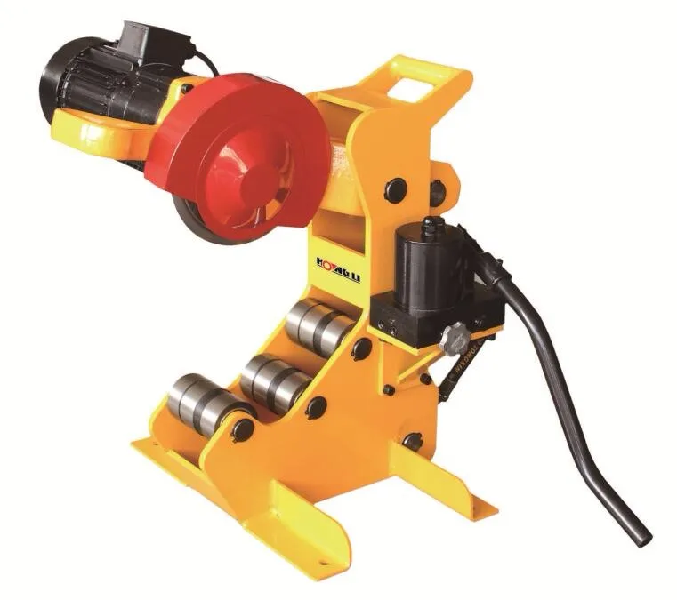 8 Inch Hydraulic Power Pipe Cutters Big Capacity Portable Roller  Cutting Machine