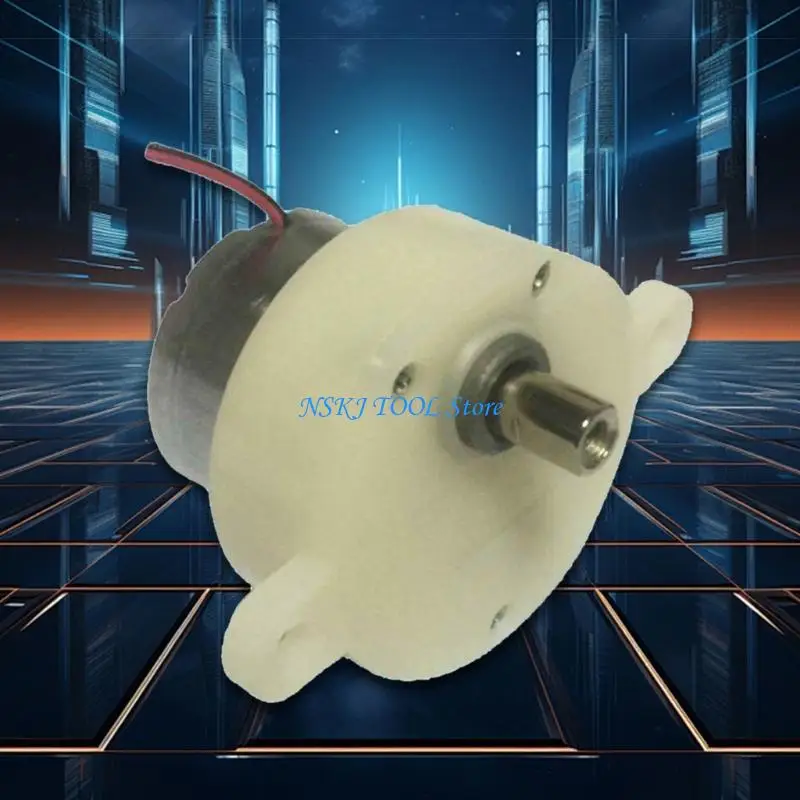 L8RC Plastic Gear Motor 12V High Torques Low Noise Stage Light Rotating Device