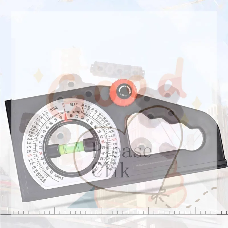 【HG】Multifunctional Slope Inclinometer Protractor Magnetic Base High Accuracy Scale For Construction Carpentry Measuring Jobs